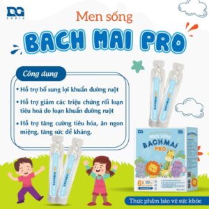 Men sống Bạch mai pro có tốt không