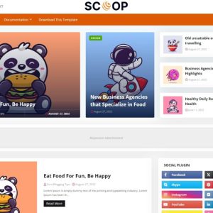 Template Scoop Blogger